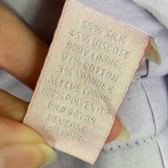 Rebecca Taylor Teal Silk Blend Tweed Chain Accent Blazer Jacket - Picture 7 of 9